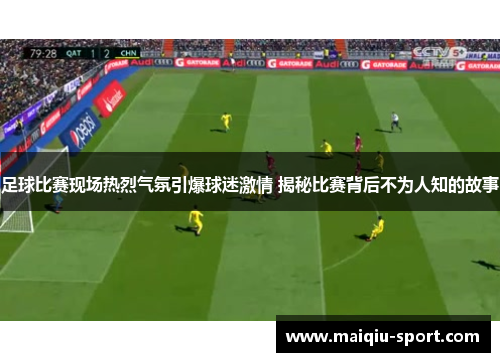 足球比赛现场热烈气氛引爆球迷激情 揭秘比赛背后不为人知的故事